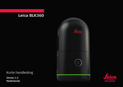 Leica BLK360 Korte Handleiding