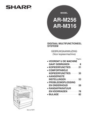 Sharp AR-M256 Gebruiksaanwijzing