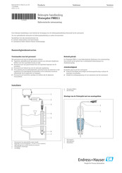 Endress+Hauser Waterpilot FMX11 Handleiding