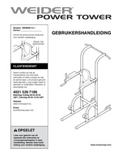 Weider POWER TOWER Gebruikershandleiding