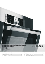 Bosch HMT85MR63 Gebruiksaanwijzing