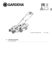 Gardena PowerMax 32/36V P4A Gebruiksaanwijzing