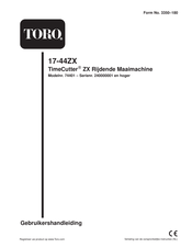 Toro 74401 Gebruikershandleiding