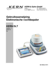 KERN and SOHN DLT 100-3 Gebruiksaanwijzing