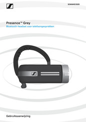 Sennheiser Presence Grey Gebruiksaanwijzing