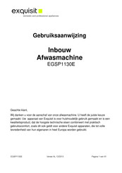 Exquisit EGSP1130E Gebruiksaanwijzing