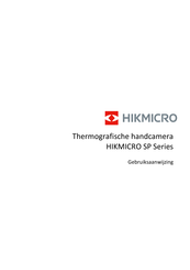 Hikmicro SP Series Gebruiksaanwijzing