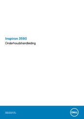 Dell Inspiron 3593 Onderhoudshandleiding