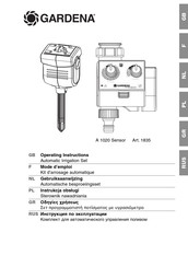 Gardena 1835 Gebruiksaanwijzing