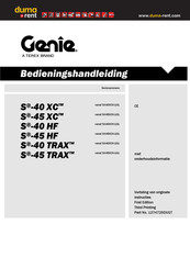 Genie SX40XCH-101 Bedieningshandleiding