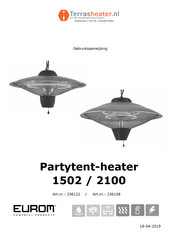 EUROM 1502 Gebruiksaanwijzing