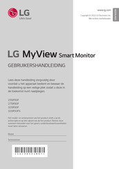 LG MyView 25SR50F Gebruikershandleiding