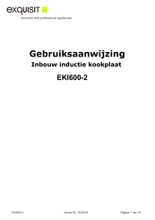 Exquisit EKI600-2 Gebruiksaanwijzing