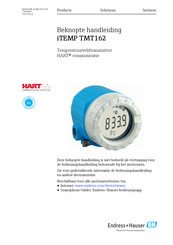 Endress+Hauser iTEMP TMT162 Handleiding