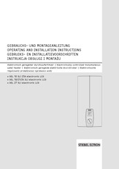 Stiebel Eltron DEL 27 SLi electronic LCD Gebruiksaanwijzing En Installatievoorschrift