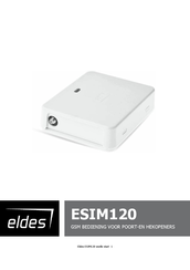 Eldes ESIM120 Gebruikershandleiding