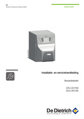 De Dietrich EASYLIFE CFU 29 F30 Installatie- En Servicehandleiding