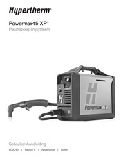 Hypertherm Powermax45 XP Gebruikershandleiding