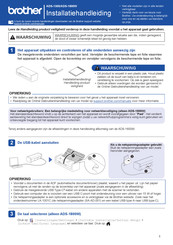 Brother ADS-1300W Installatiehandleiding