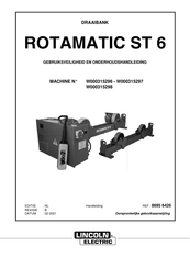 Lincoln Electric W000315298 Gebruiks- En Onderhoudshandleiding