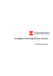 Hikmicro G Series Gebruiksaanwijzing