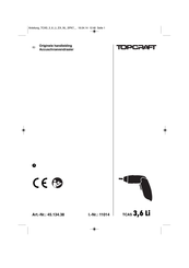 TOPCRAFT TCAS 3,6 Li Originele Handleiding