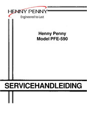 Henny Penny PFE-590 Servicehandleiding