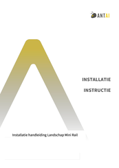 ANTAI Landschap Mini Rail Installatiehandleiding