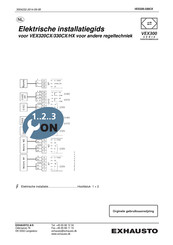 Exhausto VEX330HX Elektrische Installatiegids