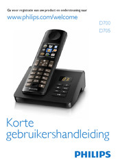 Philips D700 Korte Gebruikershandleiding