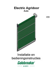 Galebreaker AGRI Electric Agridoor Auto Installatie- En Bedieningsinstructies