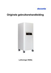 deconta R500s Originele Gebruikershandleiding