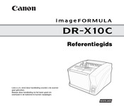 Canon imageFORMULA DR-X10C Handleiding