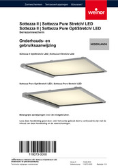 weinor Sottezza Pure Stretch LED Onderhouds- En Gebruiksaanwijzing