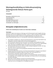 Decathlon MS-600S Gebruiksaanwijzing