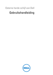 Dell 500GB Portable External Hard Drive USB 3.0 Gebruikshandleiding