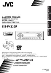 JVC KS-FX832R Gebruiksaanwijzing