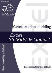 Van Os EXCEL G5 Junior Gebruikershandleiding