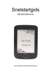 Denver EBO-610L Snelstartgids