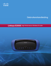 Cisco Linksys E3000 Gebruikershandleiding