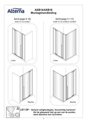 Alterna AXB16 Montagehandleiding