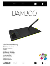 Wacom Bamboo CTH-670 Gebruiksaanwijzing