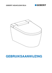 Geberit AQUACLEAN SELA Gebruiksaanwijzing