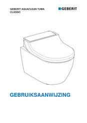 Geberit AQUACLEAN TUMA CLASSIC Gebruiksaanwijzing
