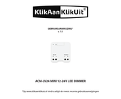 KlikAanKlikUit ACM-LV24 MINI Gebruiksaanwijzing