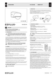 ESYLUX EM10015472 Handleiding