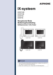 Aiphone IX-MV7-HW Bedieningshandleiding