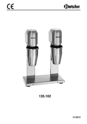 Bartscher 135.102 Handleiding