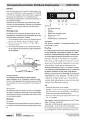 Nefit Auris E Verkorte Gebruikersinstructie