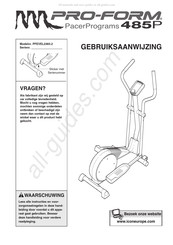 Pro-Form PFEVEL2483.2 Gebruiksaanwijzing